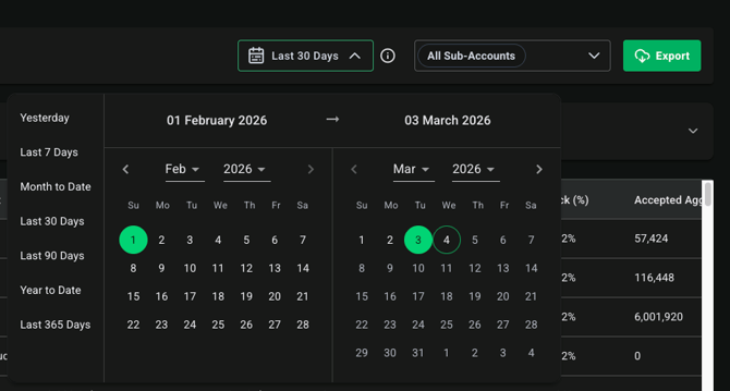 zec-date-range
